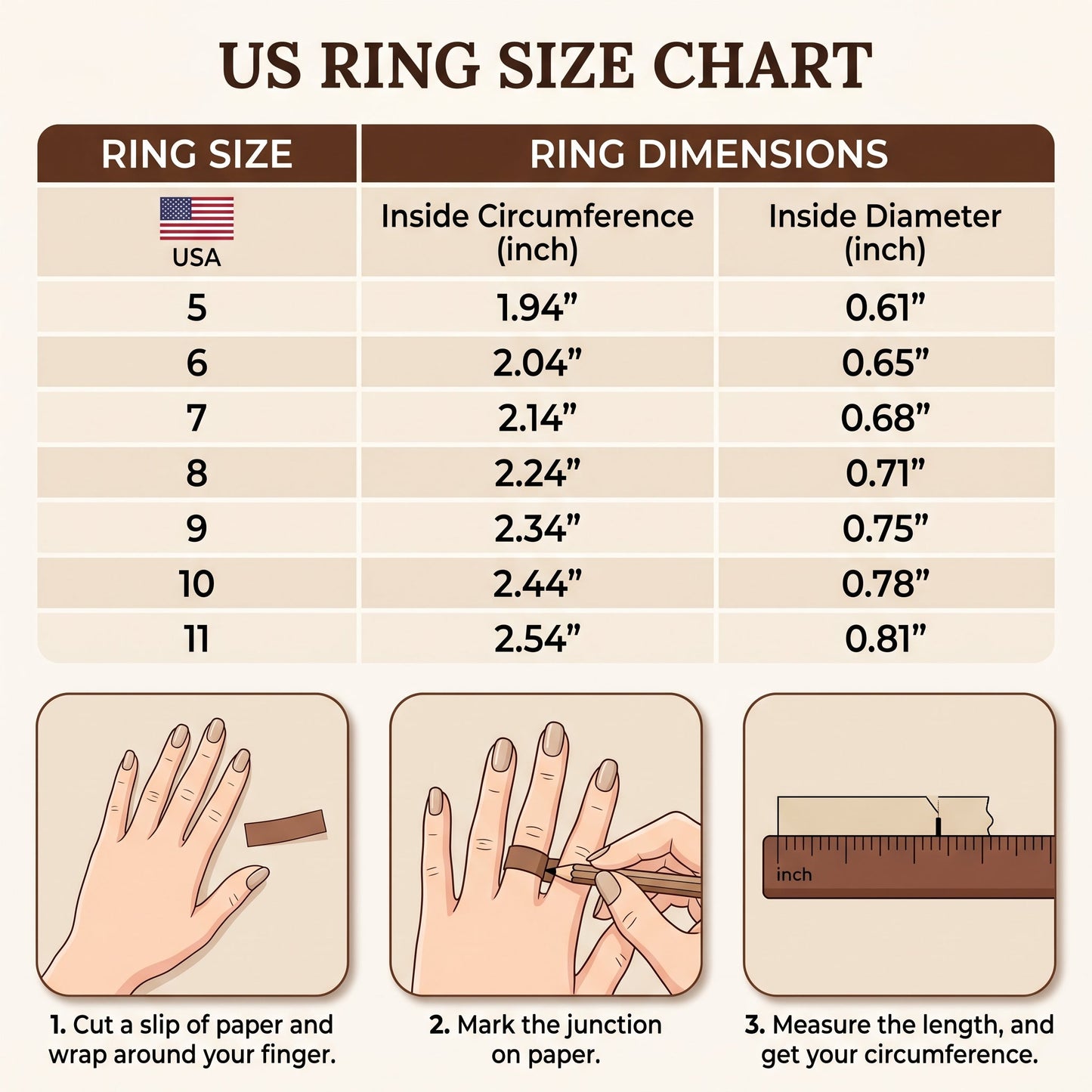 Bague en Or et Améthyste en Forme de Feuille