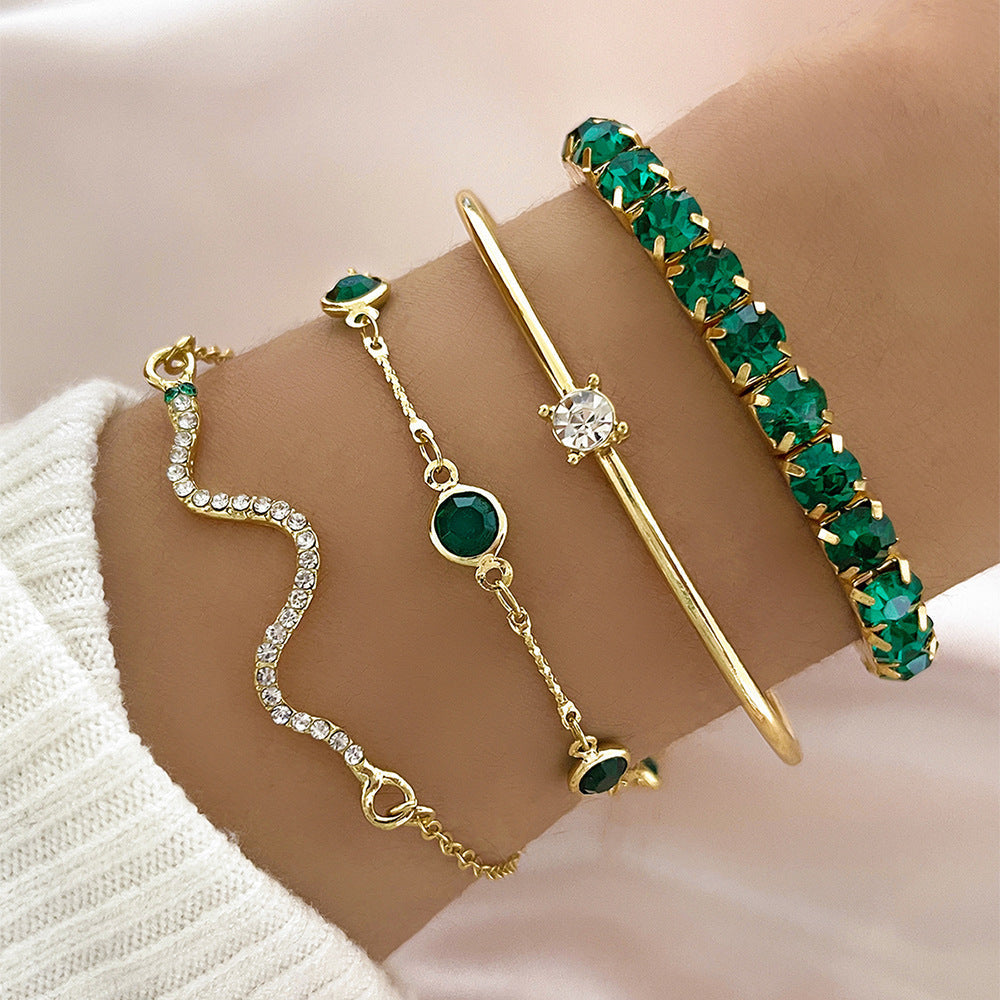 Sorina™ | Ensemble de Bracelets en Or