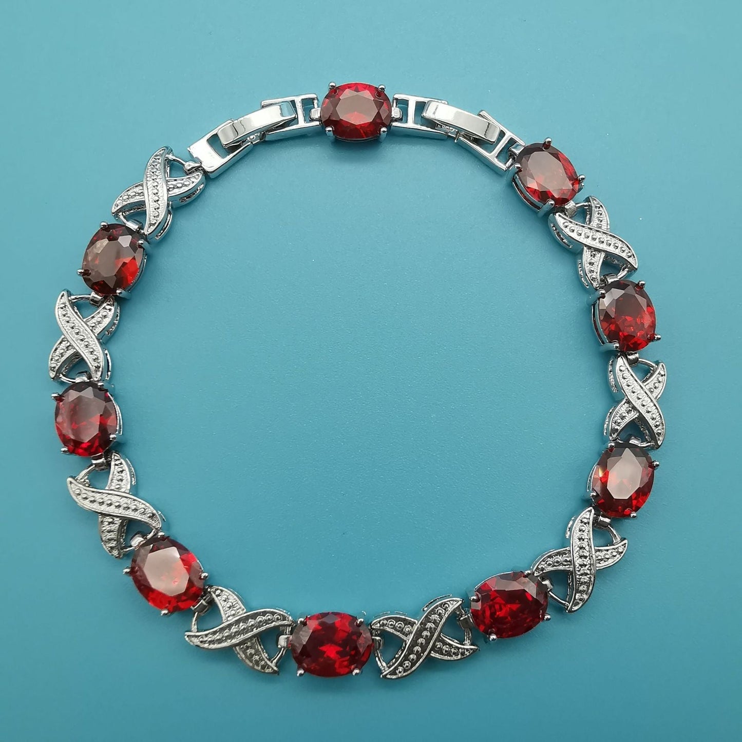 Bracelet Alendra Flameaux | Or Blanc