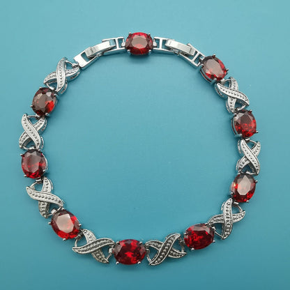 Bracelet Alendra Flameaux | Or Blanc